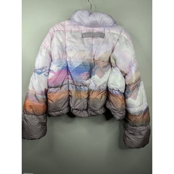 Free People Movement In A Bubble Shine Jacket Aurora Shine Combo NWT Size L - Picture 7 of 8